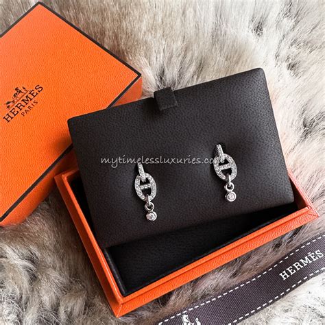 hermes chained ancre bag|Hermes chaine d'ancre earrings.